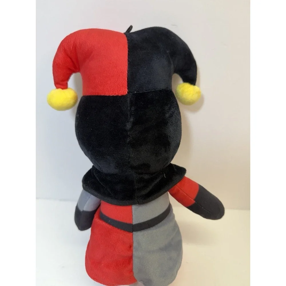Plague Doctor Jester Red Black Plush Doll 8